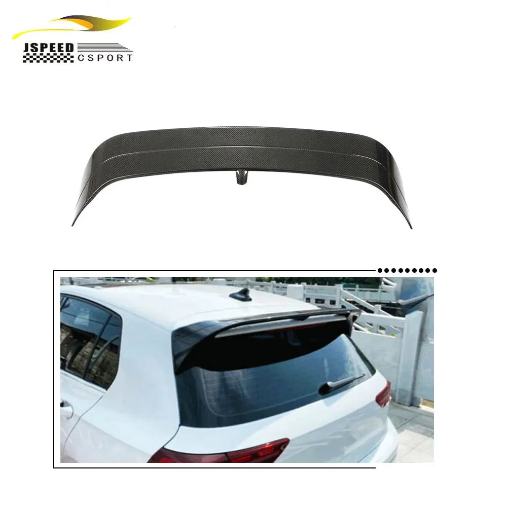 

Suitable for Carbon fiber rear spoiler Volkswagen Golf 8 2021-2022