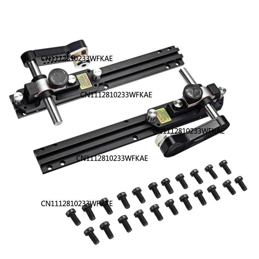 HONGDUI Clear Cut TS Stock Guide Aluminum Alloy Woodworking Assembly Clear-Cut Precision Stock Guides For Table Saws