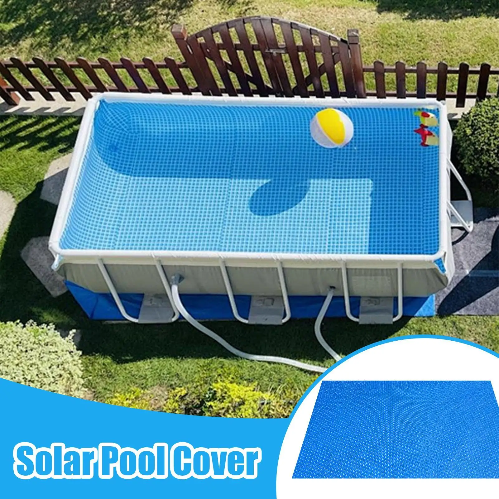 

2025 Solar Pool Cover Rectangle/ Round Solar Blanket For Pools Inground Aboves Ground Swimming Pool Solar Cover Solar Covers