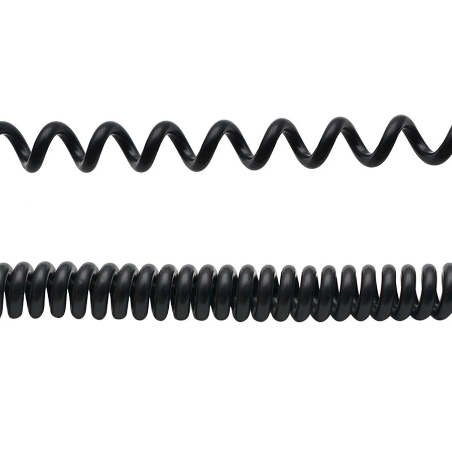 Guitar Spring Cable 6.35/6.5 Guitar Bass Audio Cable Shield Wire 5M For Connecting the Sound of the Electric Guitar HGC