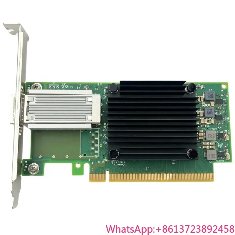 

PCIe 3.0 X16 Single Port 100GbE Ethernet Network Adapter Card ConnectX-5 EN MCX515A-CCUT for Server Applications