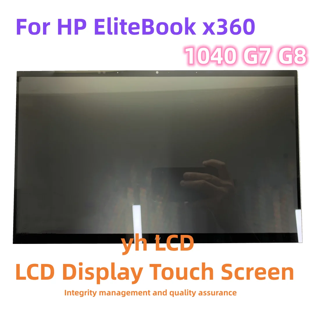 14'' Inch LCD X140NVFC RO For HP EliteBook x360 1040 G7 G8 Screen Touch Display FHD UHD Digitizer Laptop Screen Replacement