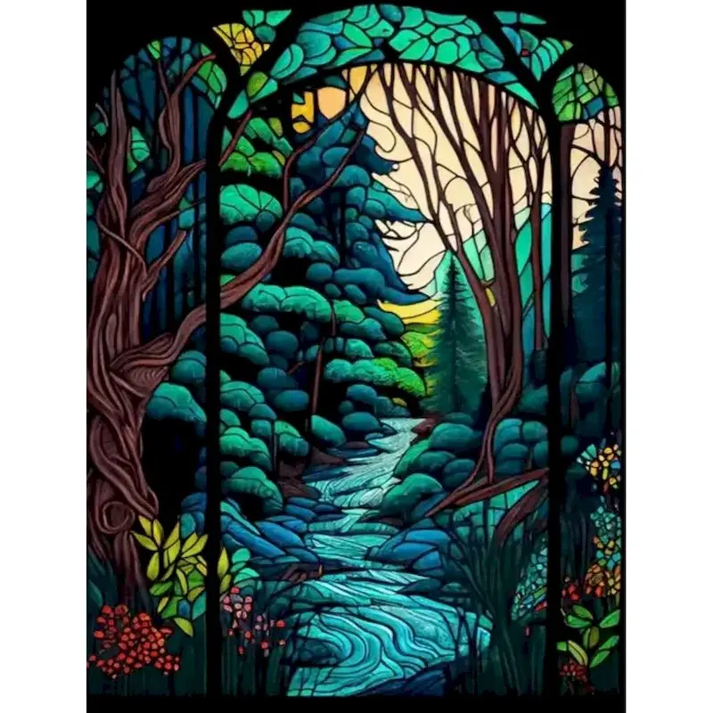 

CHENISTORY Paint By Numbers For Adult Kits 40X50cm Diy Painting By Number On Canvas diy handwork Home Decoration