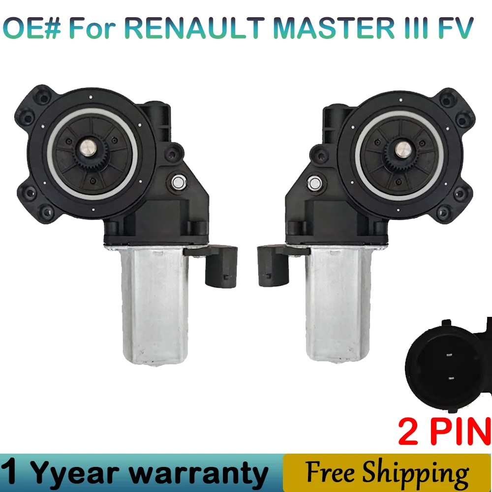 For RENAULT MASTER III FV 2010-2023 Power Window Motor Electric Glass Lifter Motor OEM 9030285 9030286 Window Regulator Motor