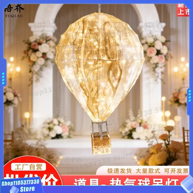 Meichen Hot Air Balloon Chandelier for Hotel Wedding Hall Ceiling Decoration Lamp Window Arrangement Atmosphere Lighting
