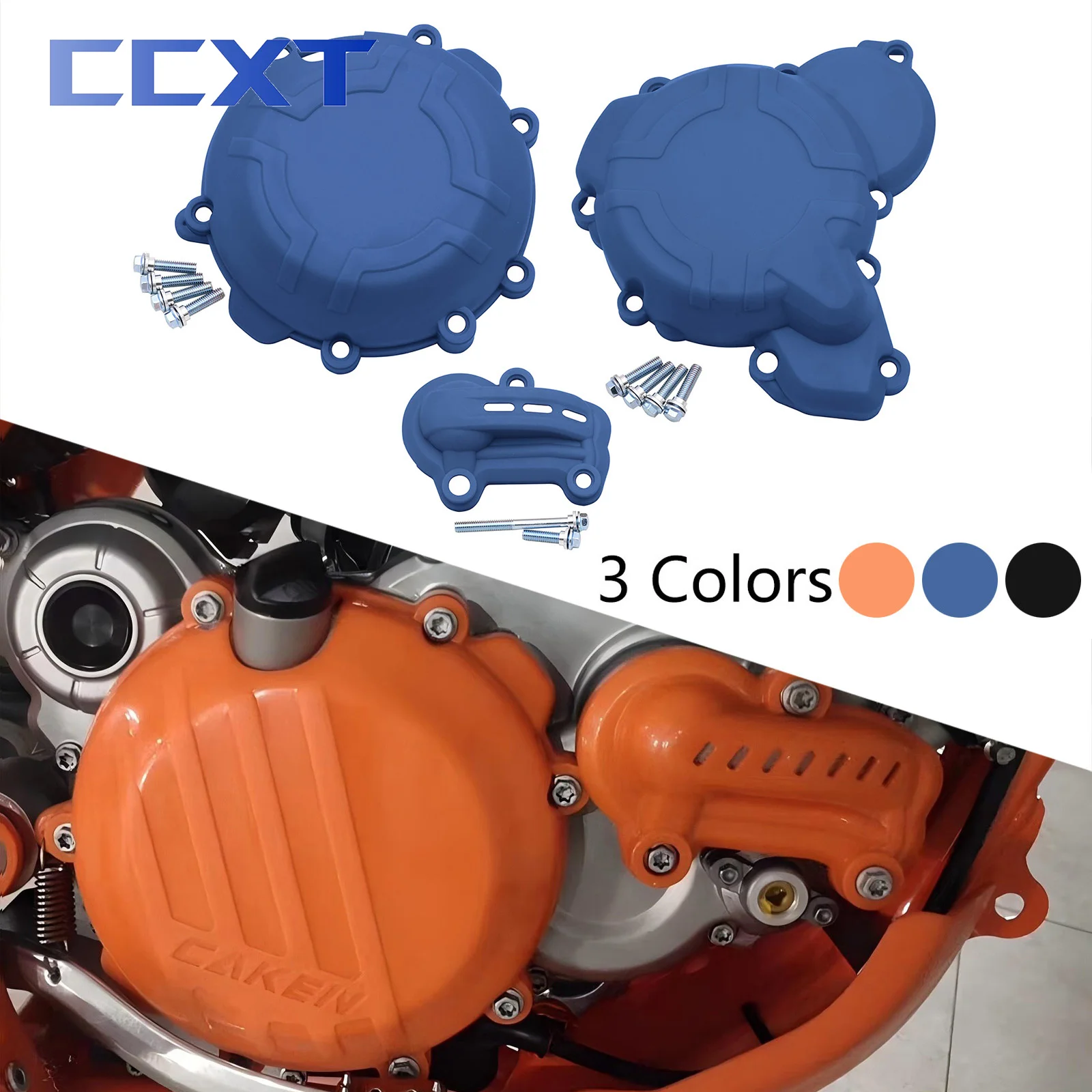 

Защита двигателя, сцепления, водяного насоса и зажигания для мотоциклов Husqvarna TC TX TE 2019-2022 и KTM EXC SX XC XCW TPI