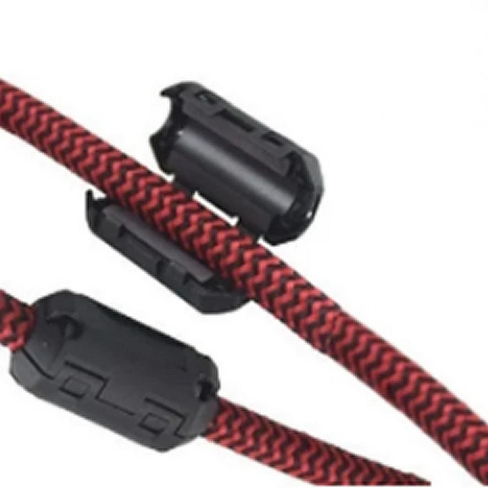 

4pcs Clip-On Ferrite Ring Core Noise Suppressor For EMI RFI Clip Cable Active Components Filters Dropship