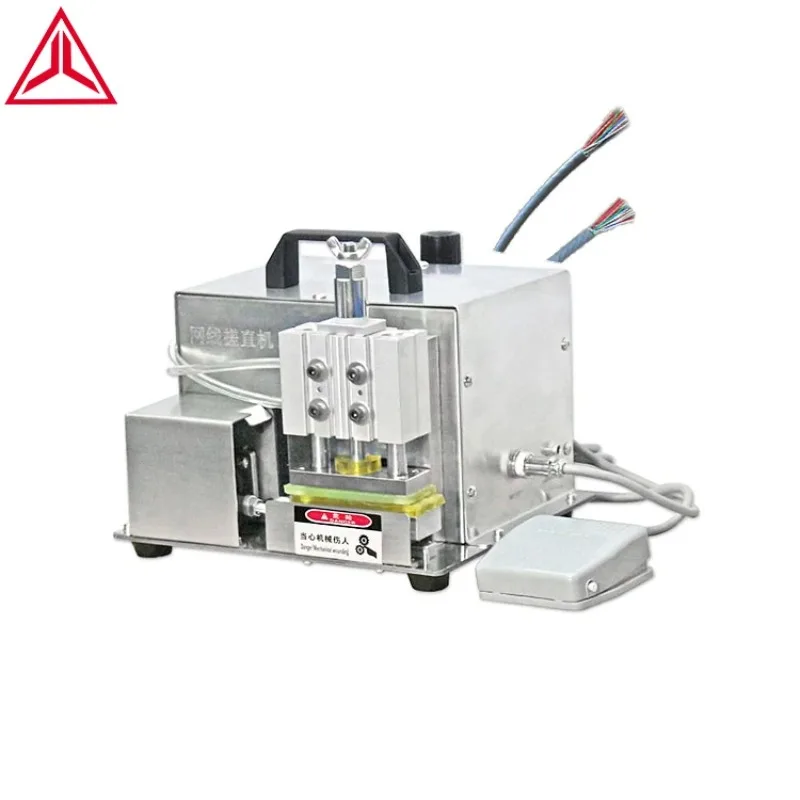 

Factory Direct Sale Multi-core Cat 5 Cat 6 Network Cable Straightening Machine Wire Flattening Machine