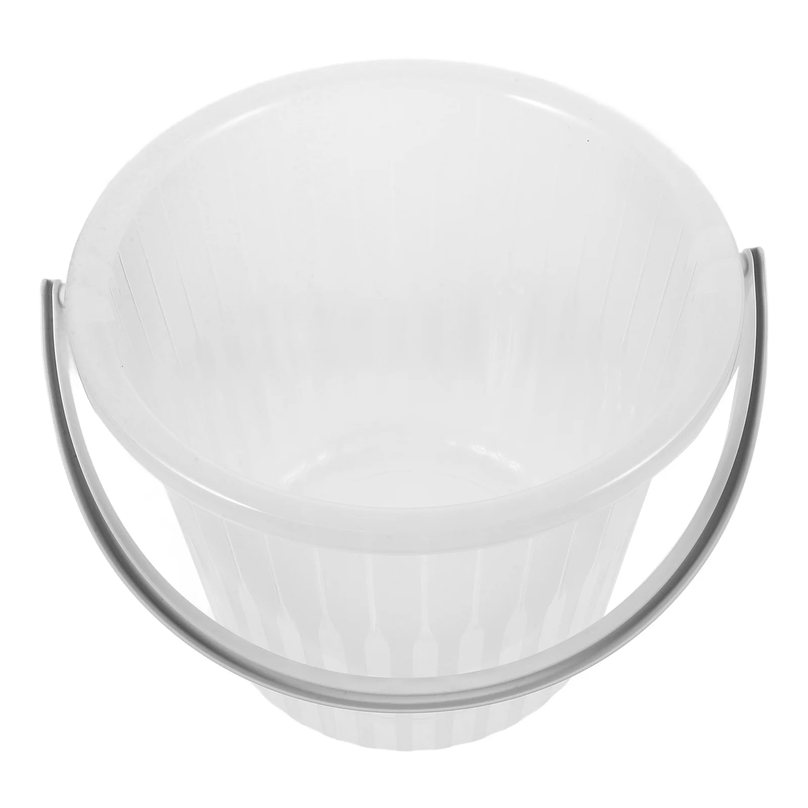 

Large Capacity Water Bucket Durable Portable Design Transparent Body Easy Water Level Observation Car Washing Home