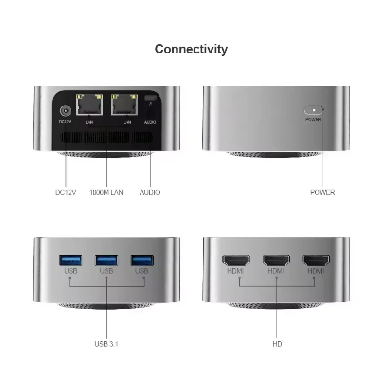FIREBAT T8 PLUS Intel Celeron N200/N100 Quad Core Mini Pocket PC