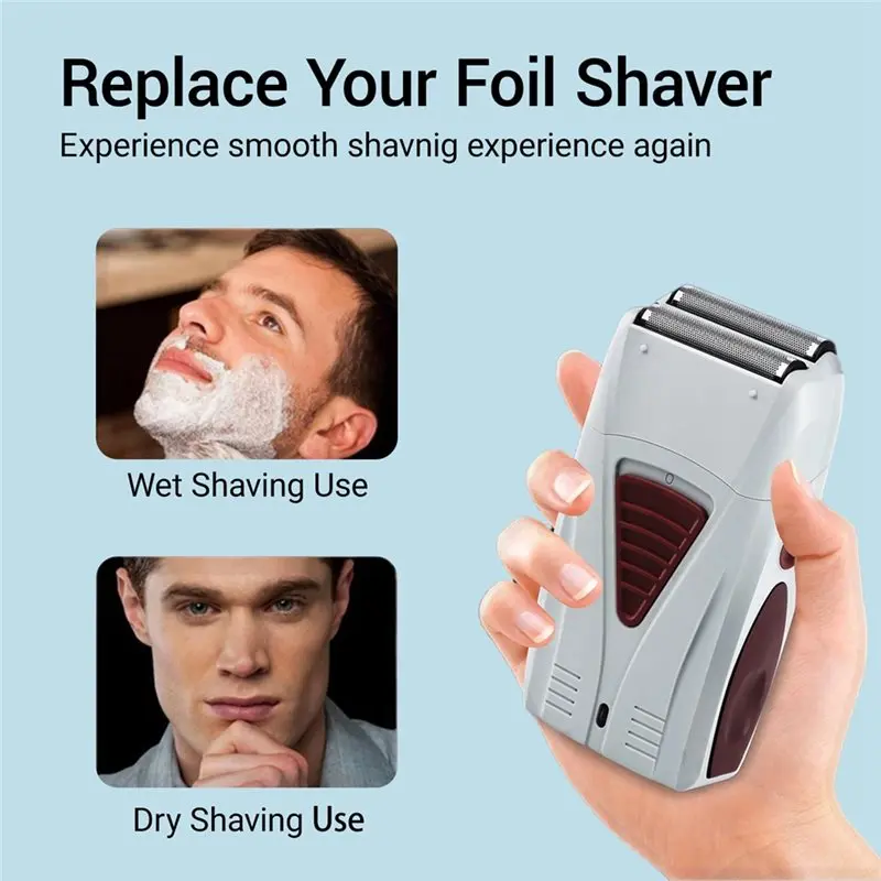 ABBK Foil Shaver Blades Replacement Cutters 4 Pack for BabylissPro FXFS2 Vanish 8173-700 Shaver Accessories