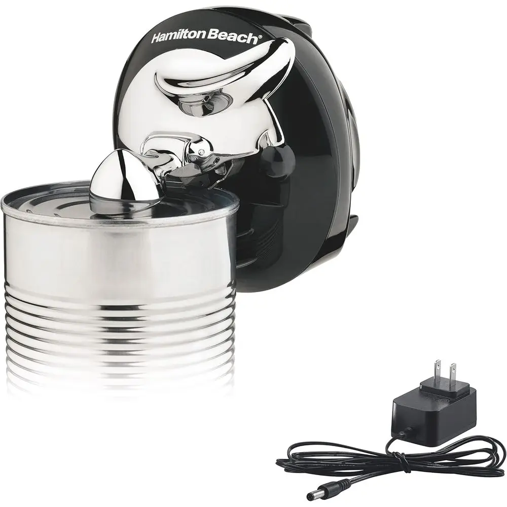 Walk 'n Cut Hands-Free Cordless Electric Can Opener | Automatic & Hands-Free | Rechargeable | Opens Any Size Can | Easy Clean Re