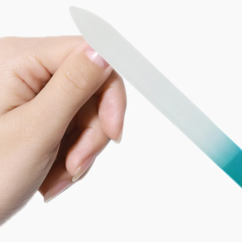 1 шт. пилки для ногтей, пилка для ногтей из хрустального стекла, шлифовальный стержень, двусторонняя пилка для маникюра, инструменты для шлифовки ногтей