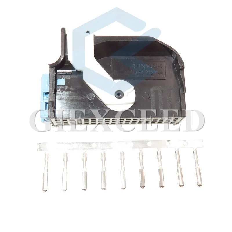 1 Set 54 Pin 4E0 972 144 Automotive Connector 4E0972144 ECU AC Assembly For Bluetooth Plug A6 A4 A8 C6 8k