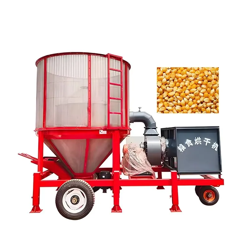 Commercial Grain Drying Machine Designed for Rice, Wheat, Soybeans Seed Drying Applications,Suitable for Home, Farm,Storage