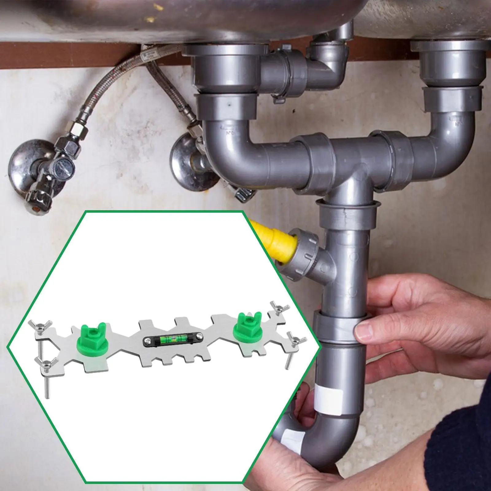 Chiave da bagno impermeabile in acciaio inossidabile per WC da cucina