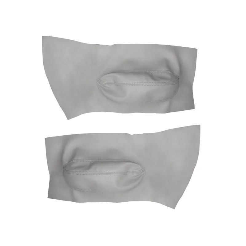 Gray Microfiber Leather For VW Beetle 1998 1999 2000 2001 2002 2003 2004 2005-2010 Car Interior Front Door Armrest Panel Cover