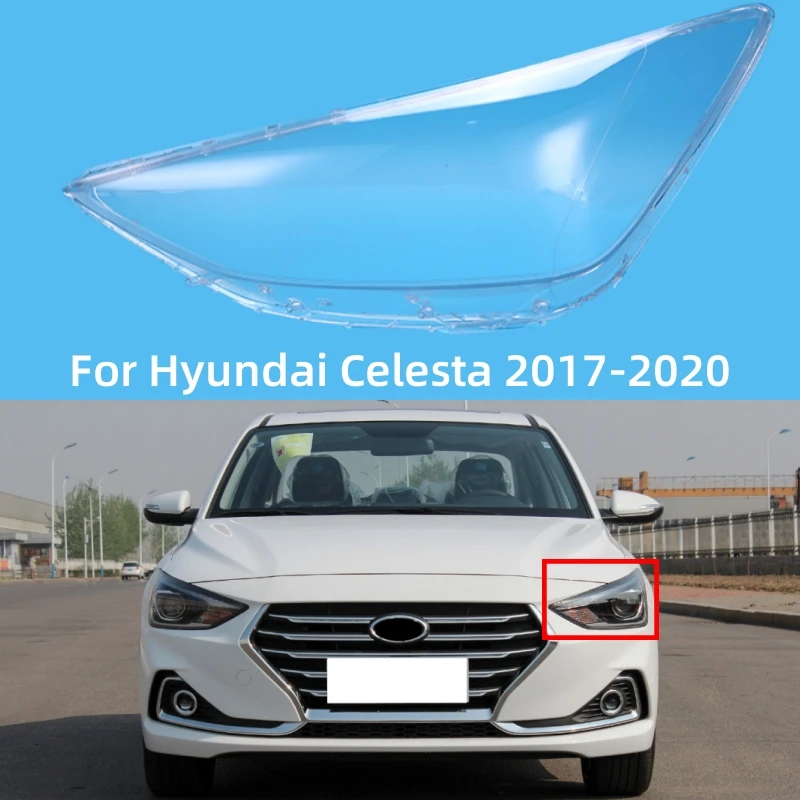 

Аксессуары для Hyundai Celesta 2017 2018 2019 2020, автомобильные прозрачные линзы для фар из материала ПК