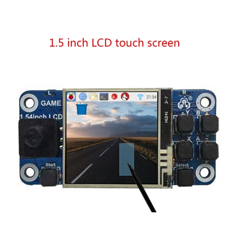 

1.54" 240X240 LCD Display Screen Module for RPI Raspberry 4B/3B+/Zero2W/ZeroW Game Console Expansion Board