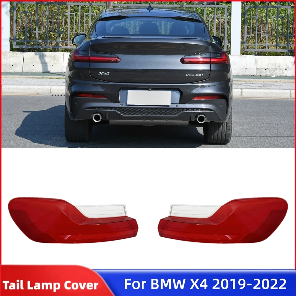 

For BMW X4 2019 2020 2021 2022 Car Internal Spare Parts Replacement Car Lights Shell Rear Turn Signal Car Taillight Cover