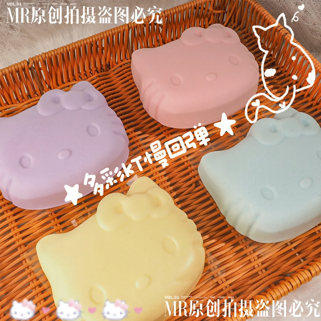 

New Sanrio Cute Hello Kitty Pinch Fun Colorful Halloween Christmas Party Pack Filler Stress Relief Cartoon Style