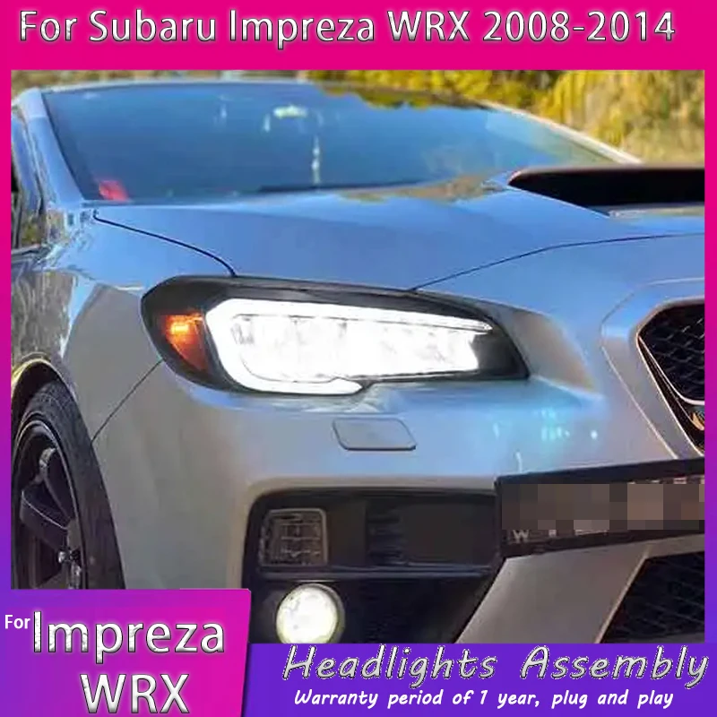 Car Lights for Subaru Impreza WRX LED Headlight 2015-2021 WRX Lamp Drl Projector Lens Automotive Accessories