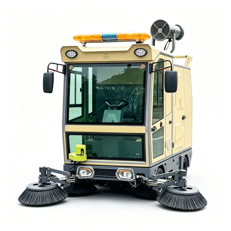 New Electric Sweeper Janitorial Cart Rust Proof for Street Industrial Road Cleaning Road Sweeper Truck Street Sweepering Machine