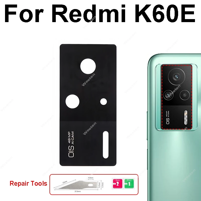 Camera Lens for Xiaomi Redmi K60 K60E K70 K70E K80 Pro