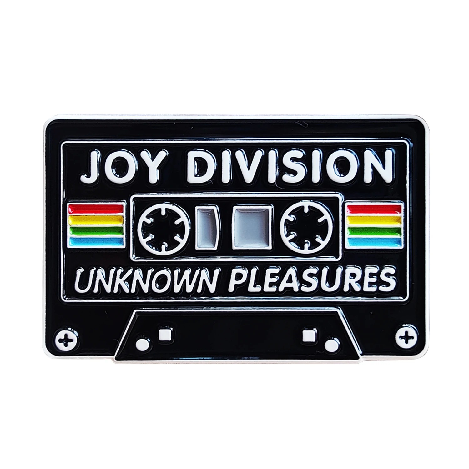 Joy Division Unknown Pleasures Cassette Tape Mix Tape Enamel Pin Lapel Brooch Metal Badge Jewelry Accessary