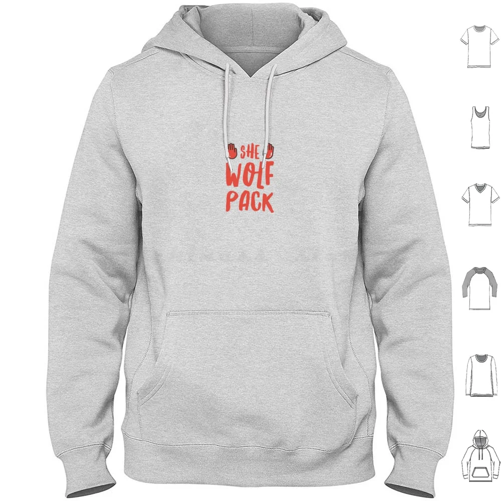 She Wolf Pack-Fuller House Hoodies Long Sleeve She Wolf Pack She Wolf Pack Fuller House Fuller House Full House Fuller