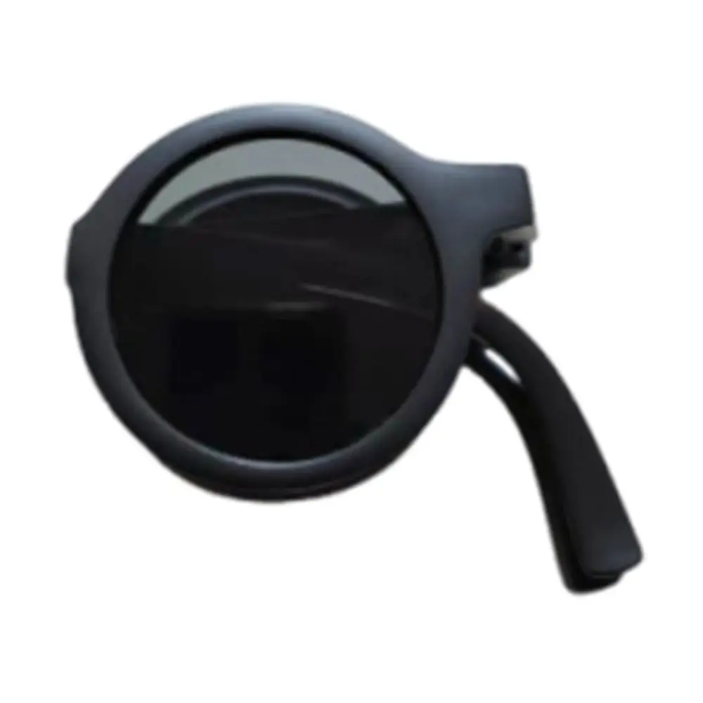 Candy Colored Children's Sunglasses Foldable Design Round Frame Macaron Colored Glasses Sun Protection Stylish Design