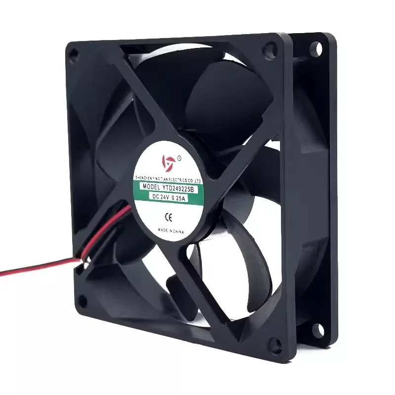 New Fan For YTD249225B DC24V 0.25A Welding Machine Frequency Converter Mute Cooling Cooler Fan 92*92*25MM