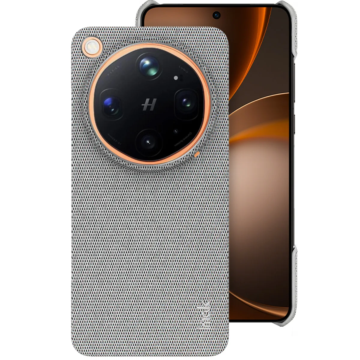 Funda de tela Imak para Oppo Find X9 Ultra, Find X9s, Find X9 Pro, Reno 15F 5G Global, protector textil mate esmerilado