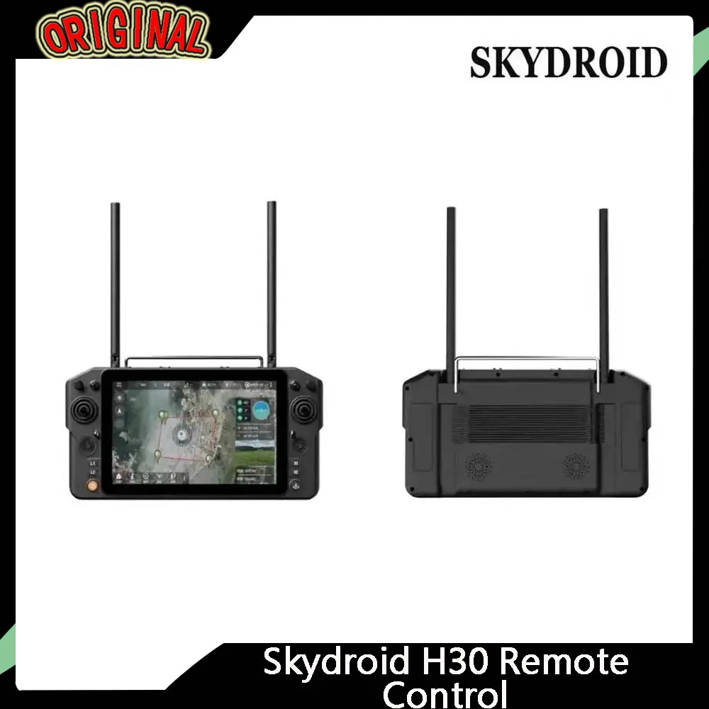 

Skydroid H30 Flagship Remote Controller - 16CH, 3 Frequencies (800MHz/1.4GHz/2.4GHz), 50km Range, Qualcomm 660 - for Drones