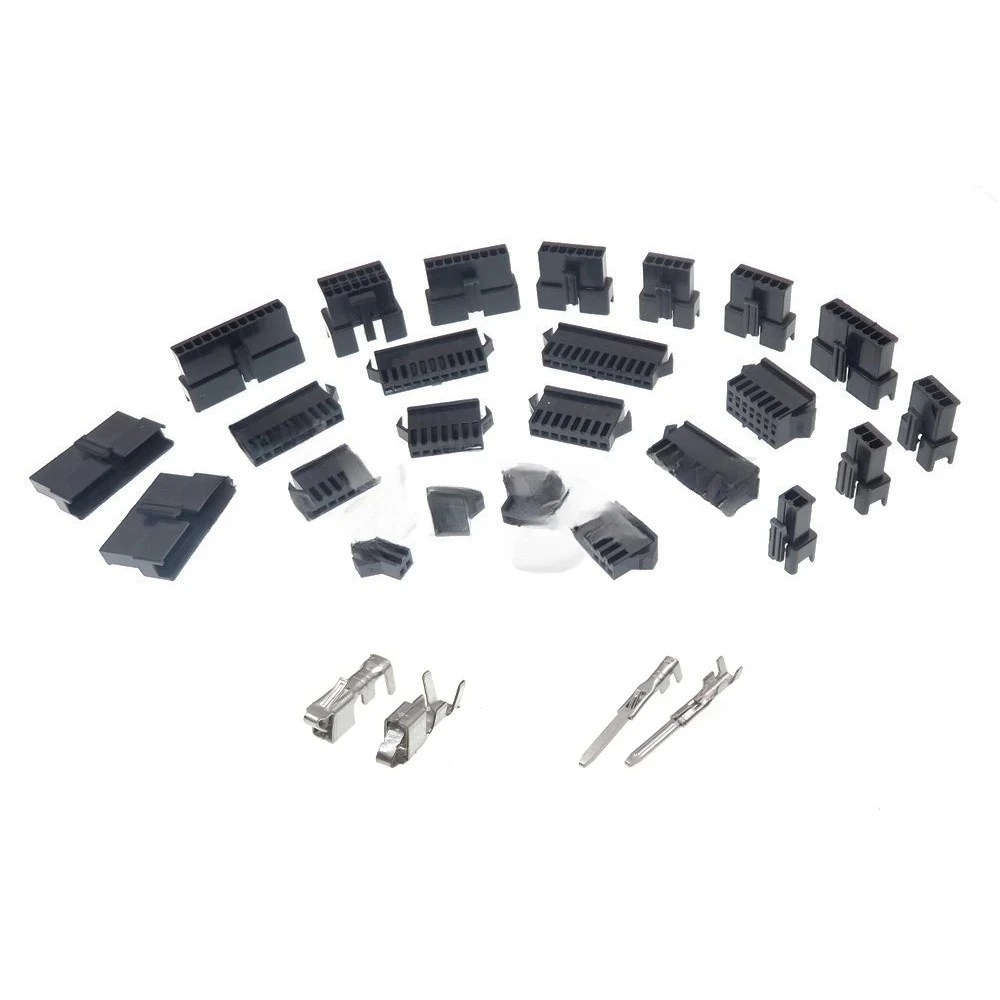 10쌍 2 3 4 5 6 7 8 9 10 11 12 14P JST 시리즈 SM2.54 플러그 LED 와이어 케이블 소켓 AC 어셈블리 LED 스트립 라이트 램프 드라이버용