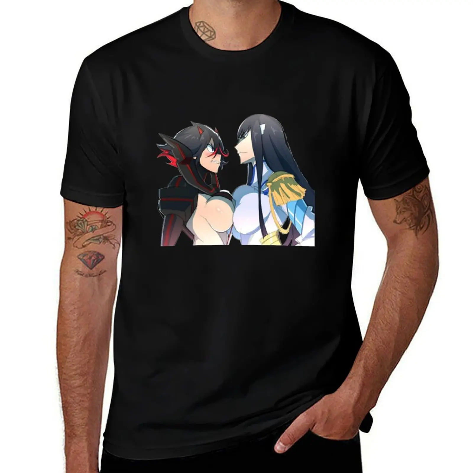 Ryuko VS Satsuki T-Shirt Plus Size Loose Fit T-Shirt