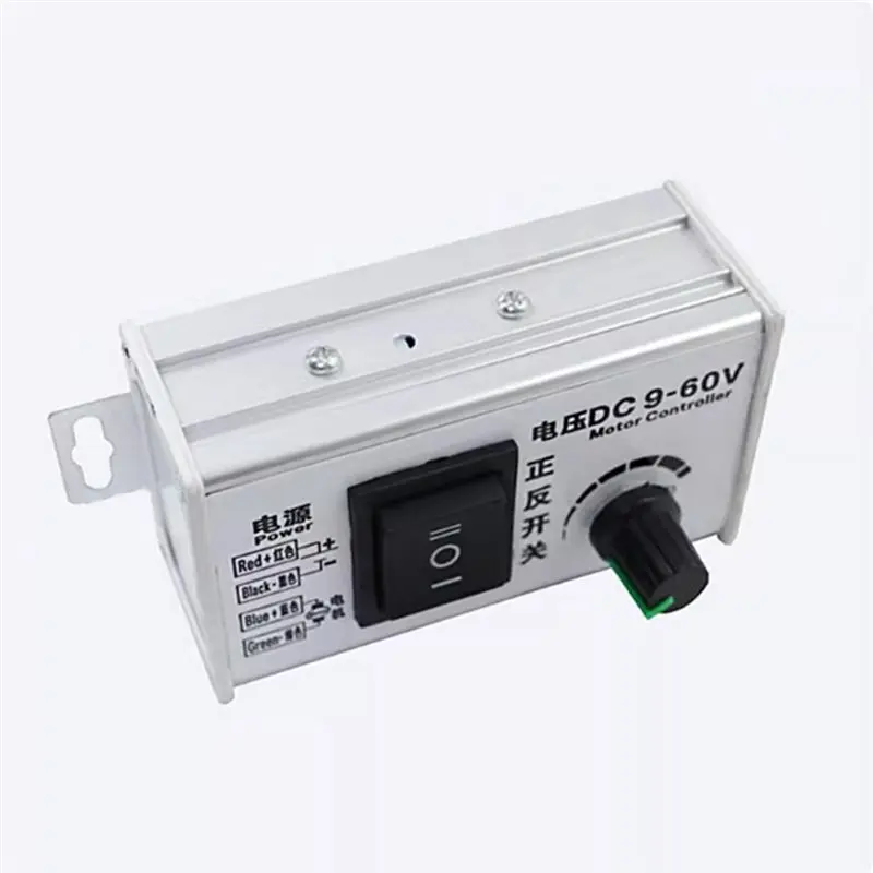 AAAEL-DC 9V-60V PWM DC Motor Speed Controller 20A 1000W Forward Reverse Pause Function Switch For DC 9V-60V 775 795 895 Motors