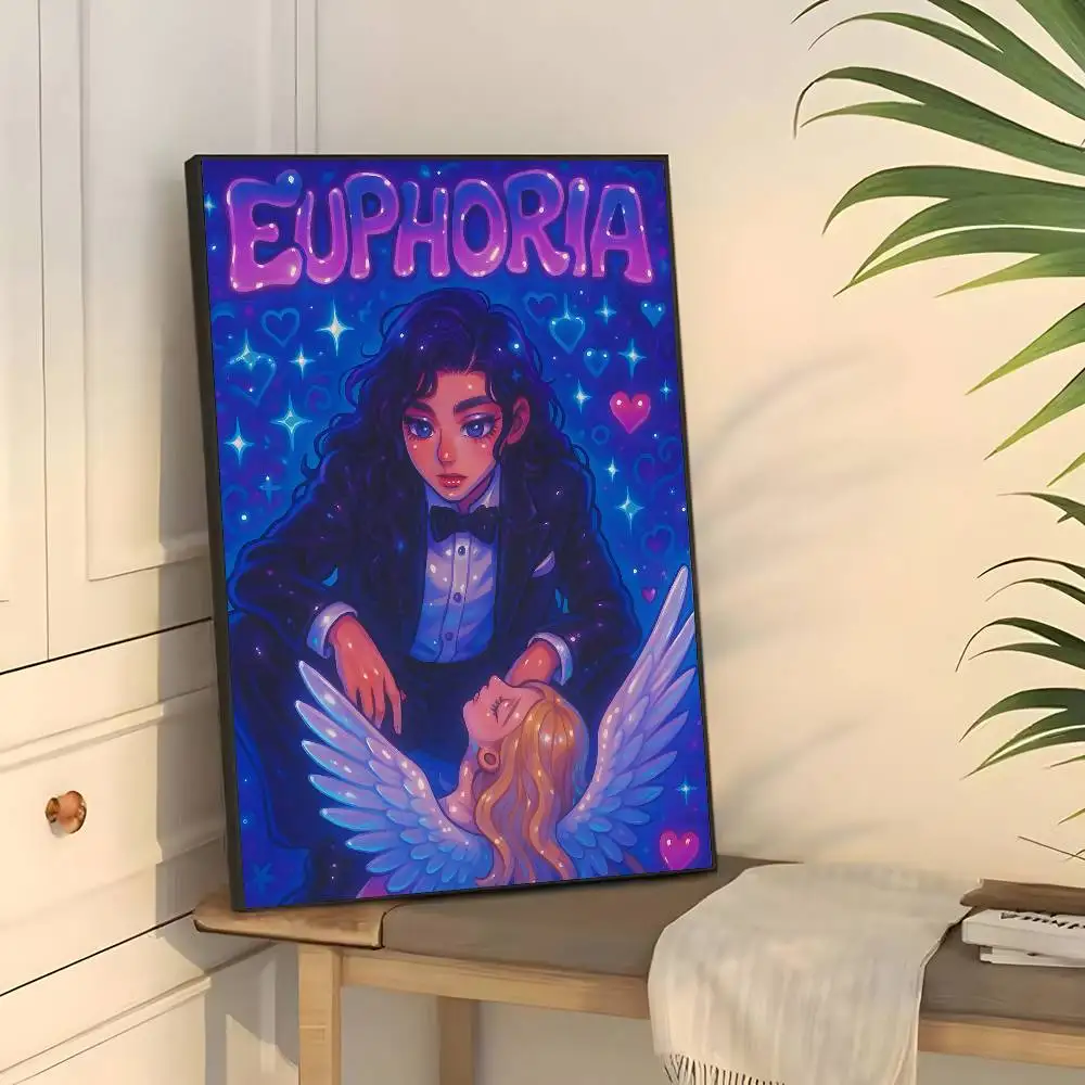 Euphoria hot TV Poster Wall art print art suitable for living room bedroom bar parlor home decor gift