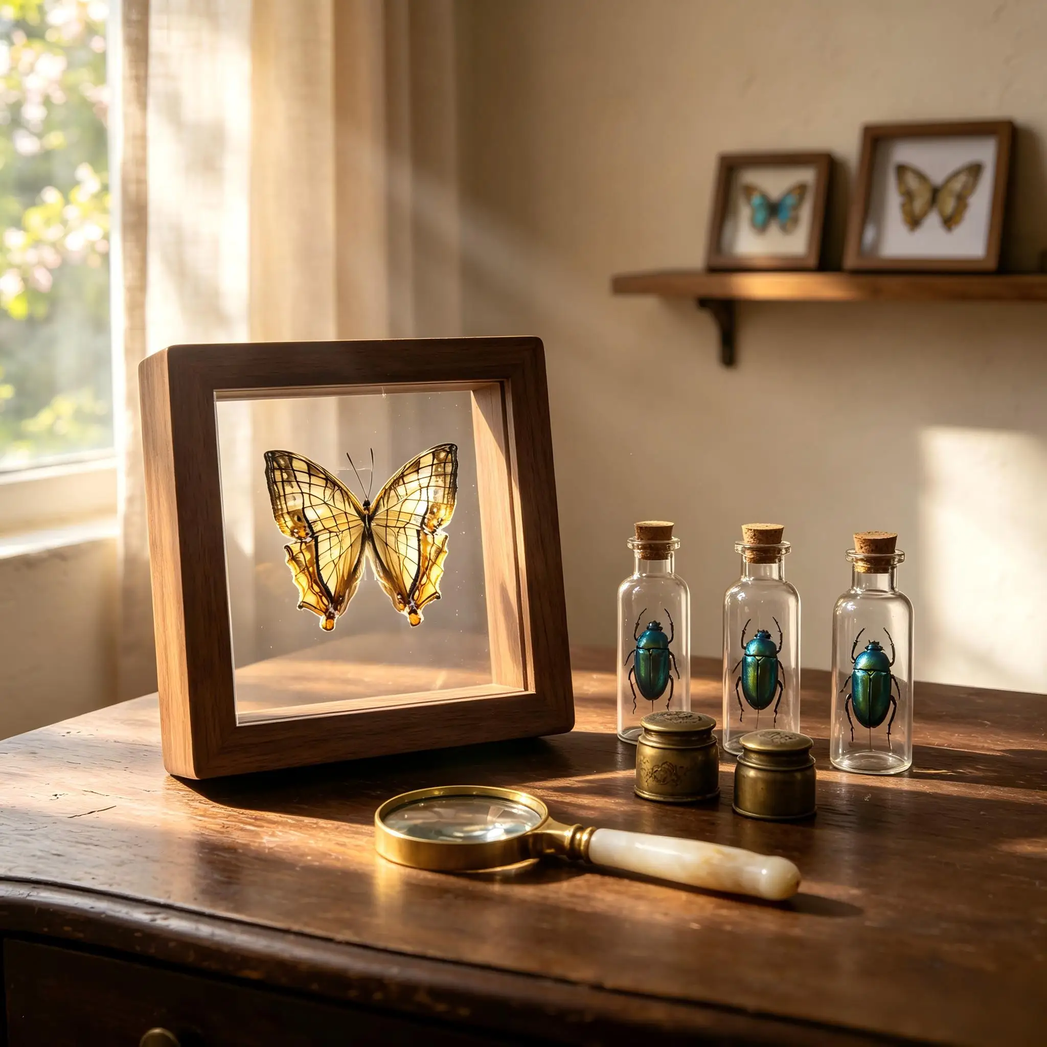 5-100pcs Cyrestis thyodamas Boisduv Butterfly Specimens | Bulk Insect Collection for Crafts, Curio Display & Natural History Art