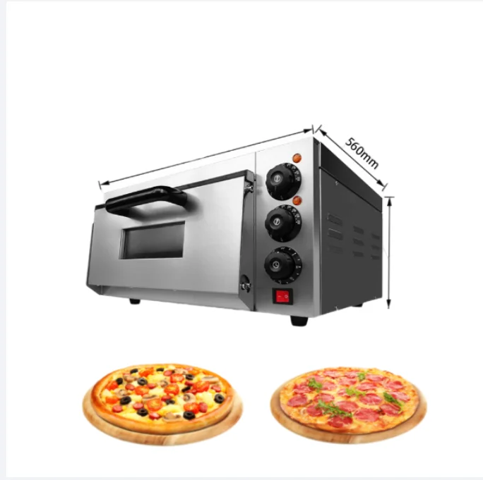 R&M Countertop Stone Four a Electric Mini Forno Horno Para De Toaster & Pizza Ovens Single Deck Commercial Price for Sale Baking