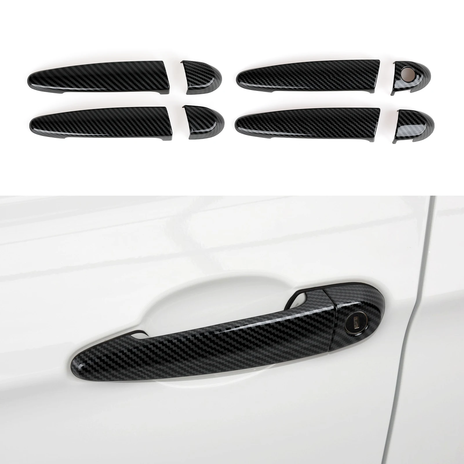 Car Exterior Door Handle Trim For BMW E87 F20 F21 F22 F23 E90 E92 E93 F30 F35 F34 F32 F33 F36 F80 E84 F82 F83 F25 F26 E70 E71
