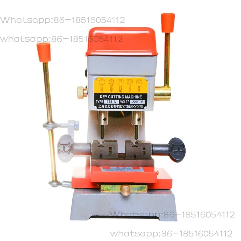 368A 220V Key Machine Vertical Key Cutting Machine Keys Copier for Duplicating Security Keys Locksmith Equipment