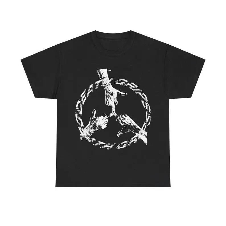 Death Grips Black Peace T-shirt E  High Quality 100%Cotton Short Sleeve