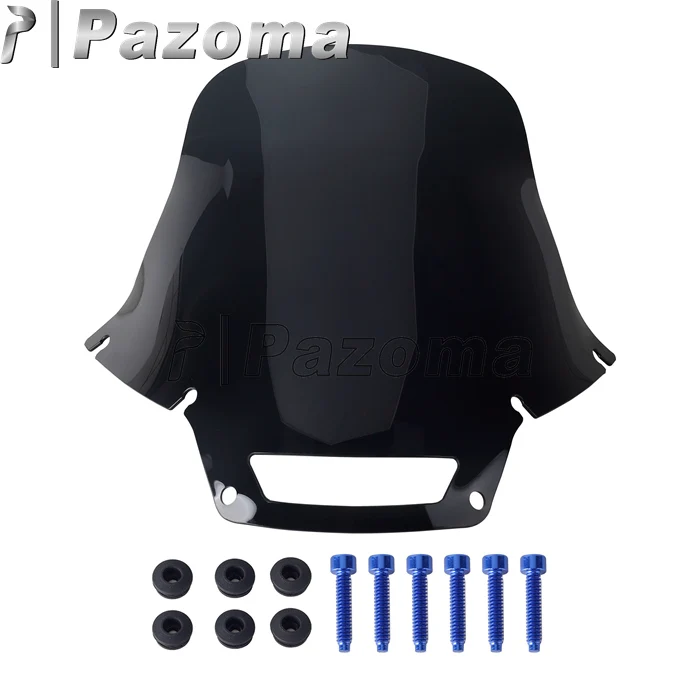 Enhanced Polycarbonate Motorcycle Windshield With Optimal Wind Management for Harley Low Rider ST FXLRST 117 2022-2024