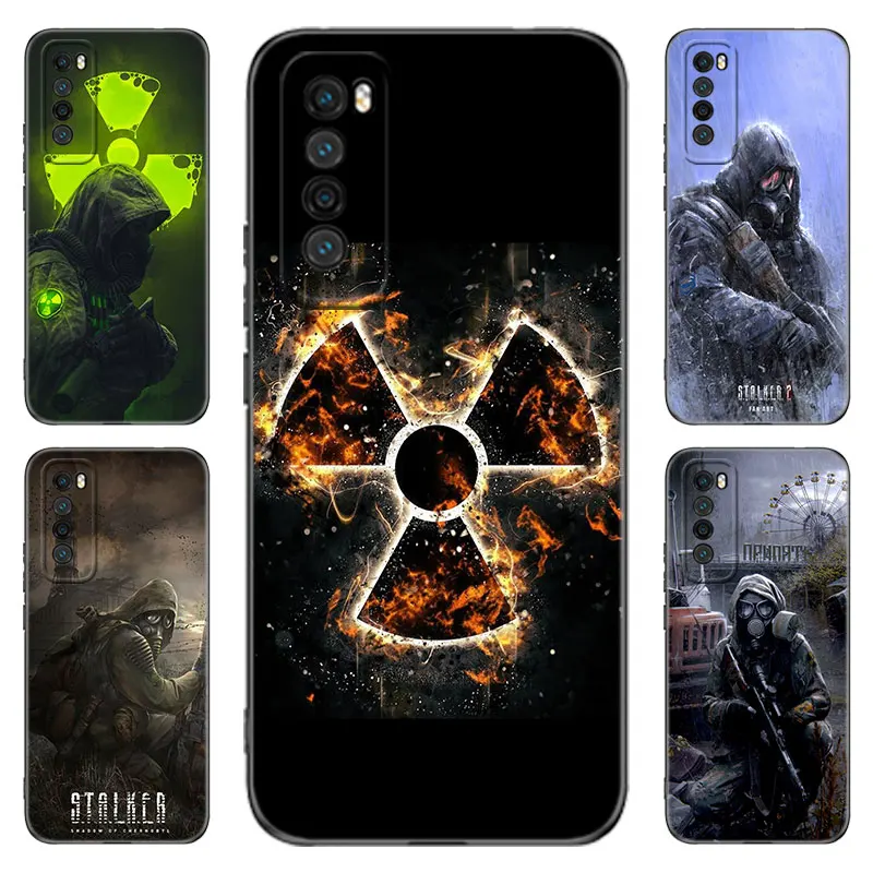 Hot Stalker Clear Sky Black Phone Case For Huawei Nova 5 7 10 Pro 6 9 SE Y70 Plus 4 5i 7i 8i Honor Y5P Y6P Y6S Y7A Y7P Y8P