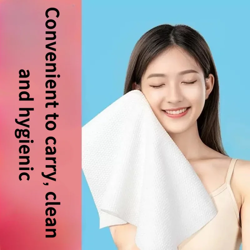 100/50 Pcs Soft Portable Compressed Towel Disposable  Face Cleaning Soft Compressed Hand Wipe Towel Non-Woven Makeup Wipes