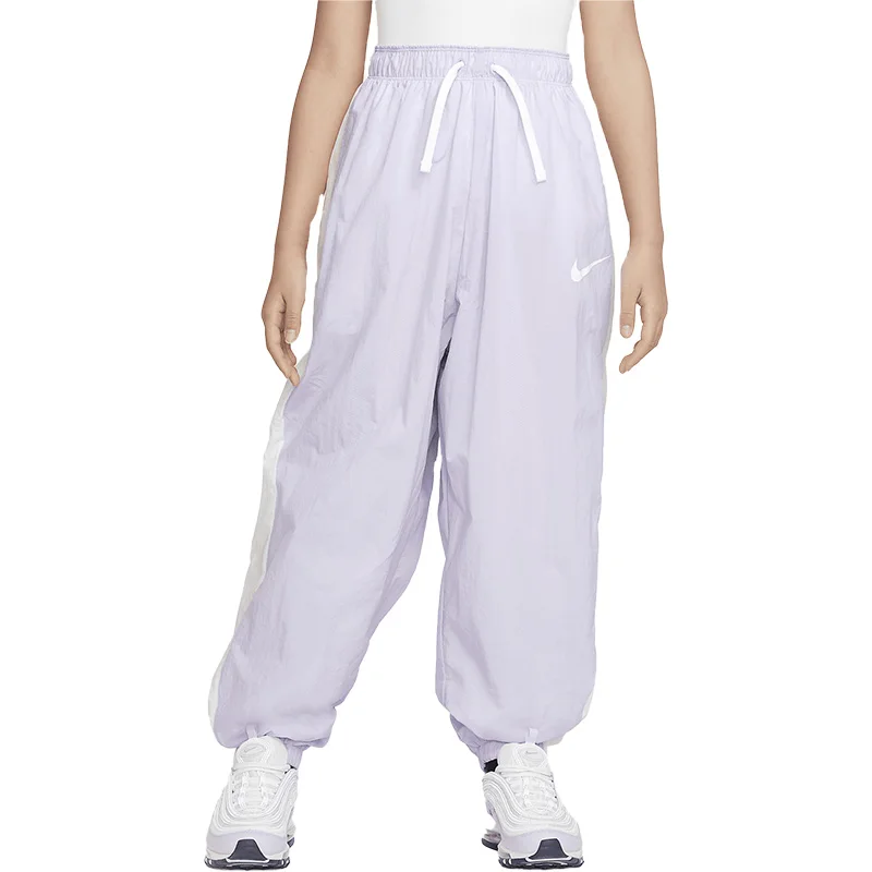 Pantaloni da jogging in tessuto per bambini grandi di abbigliamento sportivo autentico ufficiale Nike FB1269-536