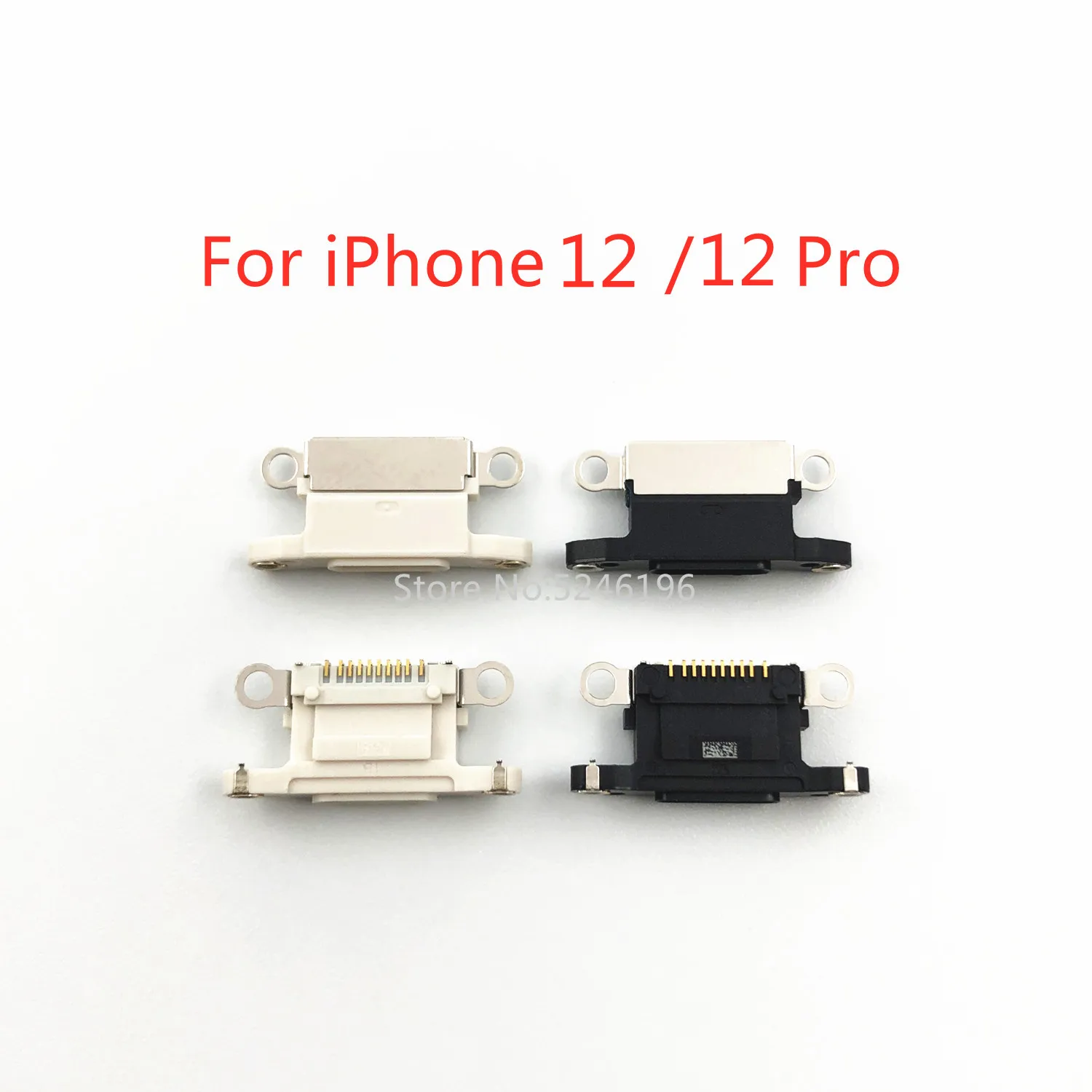 1pcs New Mini USB Jack Charging Port Connector For iPhone 12 iPhone 12 Mini iPhone 12 Pro iPhone 12 Pro max Replace Part