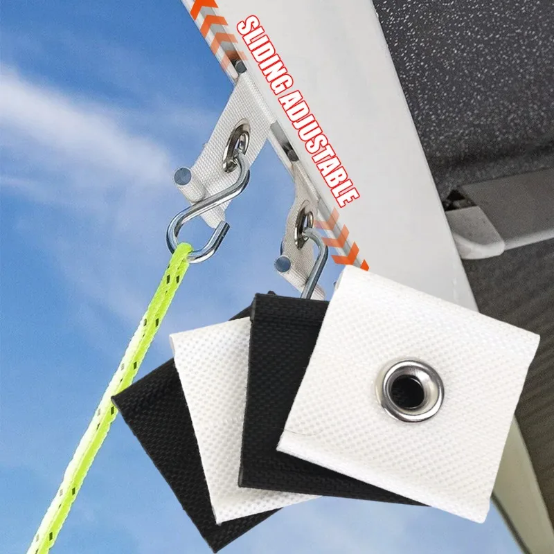 6/12pcs New Car Hook Camping Awning Hooks Clips RV Tent Hangers Light Hangers with Holes for Caravan Camperb Accessories
