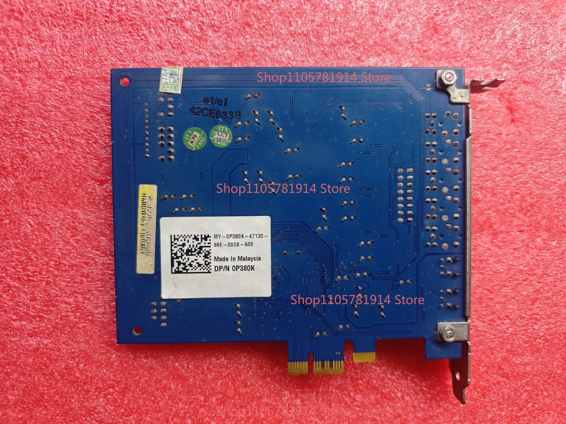 For Creative SB1040 Sound Card, PCI-E Interface, 7.1 Channel, with Fiber Optic Interface